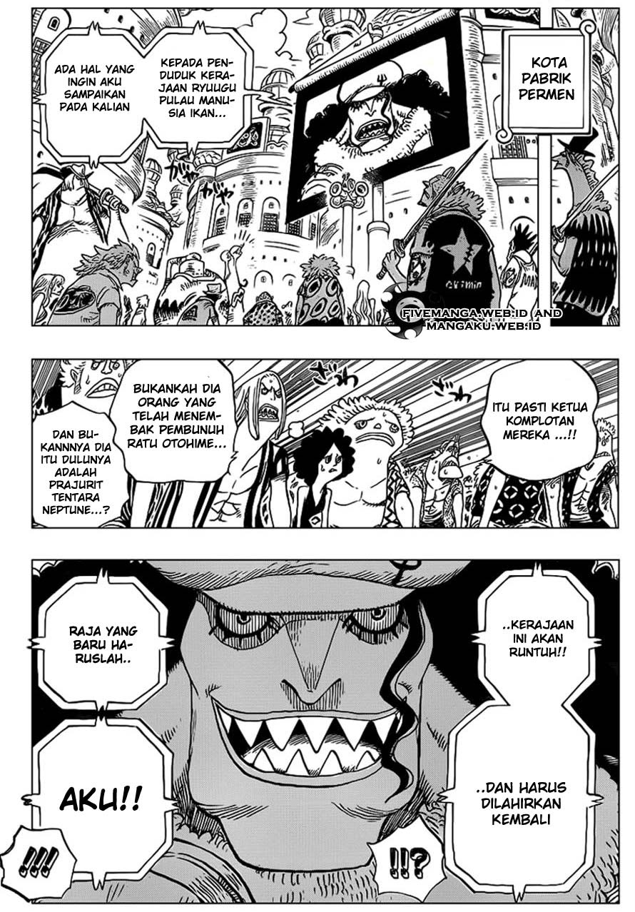 One Piece Chapter 628 – pembersihan Image 3