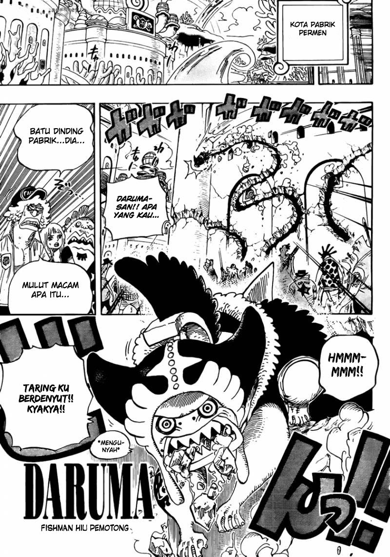 One Piece Chapter 629 – mantan shicibukai yang menghalangi jalan Image 14