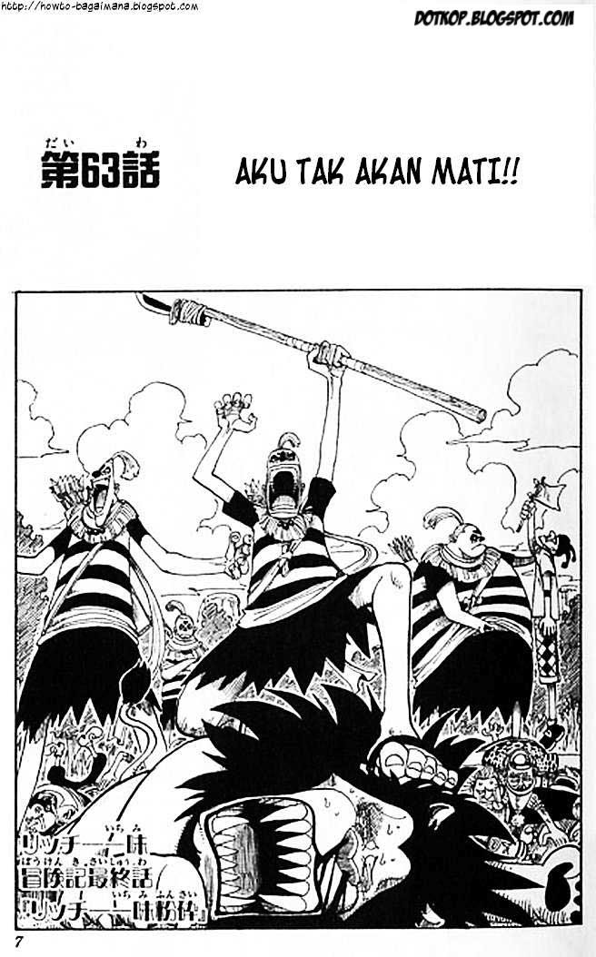 One Piece Chapter 63 Image 2