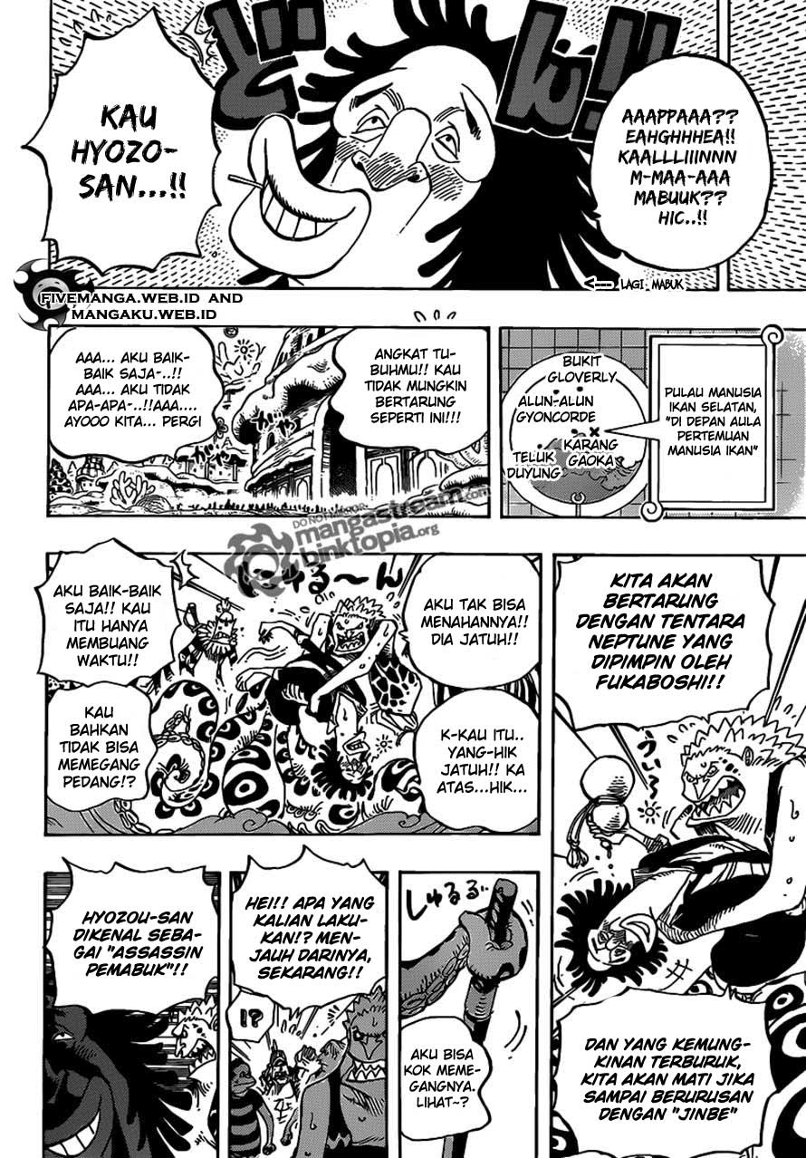 One Piece Chapter 630 – memukul Image 6