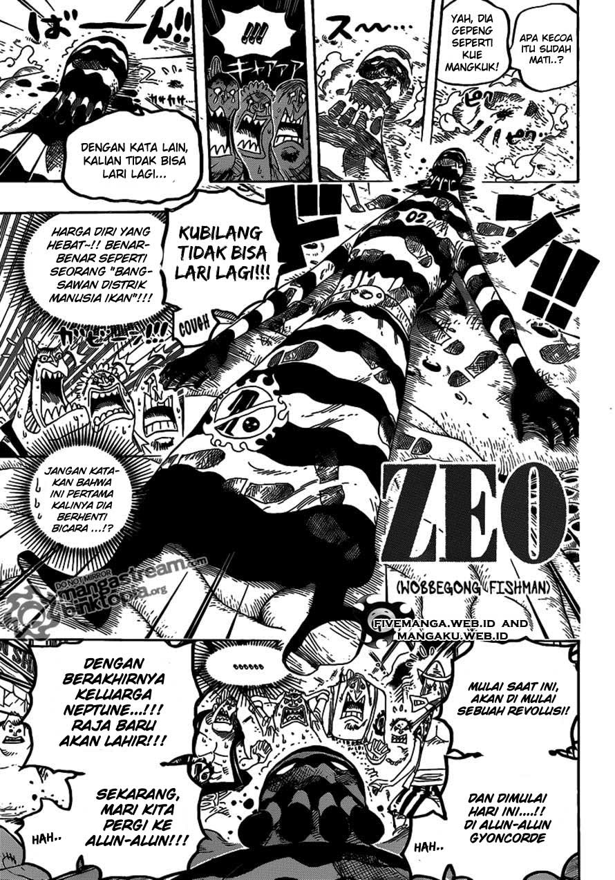 One Piece Chapter 630 – memukul Image 9