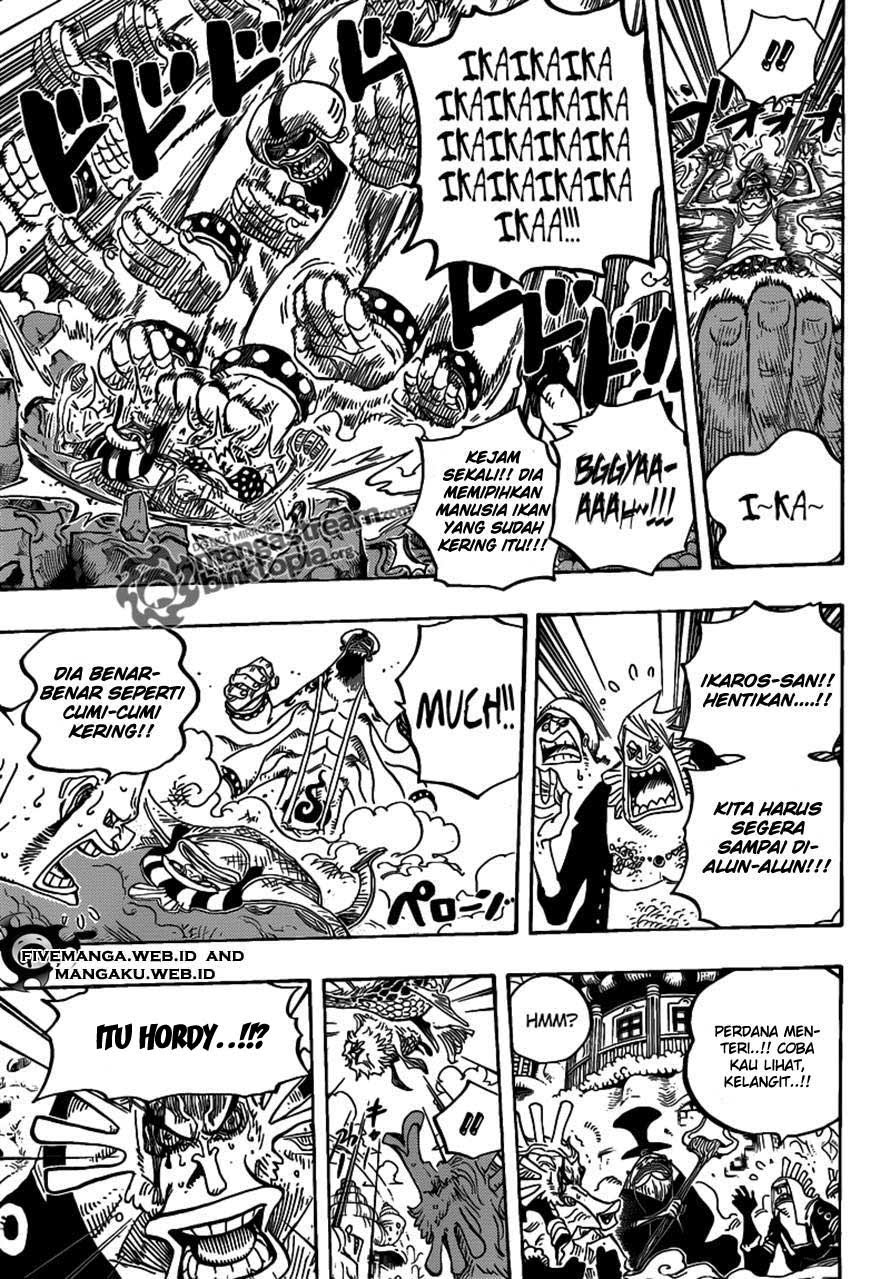 One Piece Chapter 630 – memukul Image 15