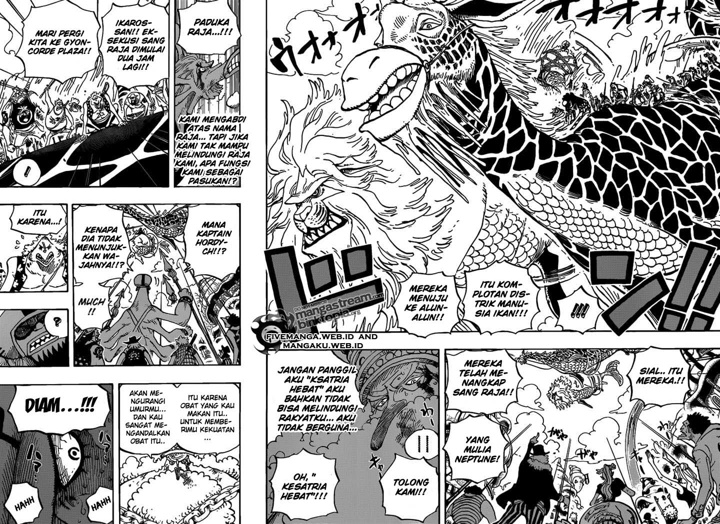 One Piece Chapter 630 – memukul Image 16