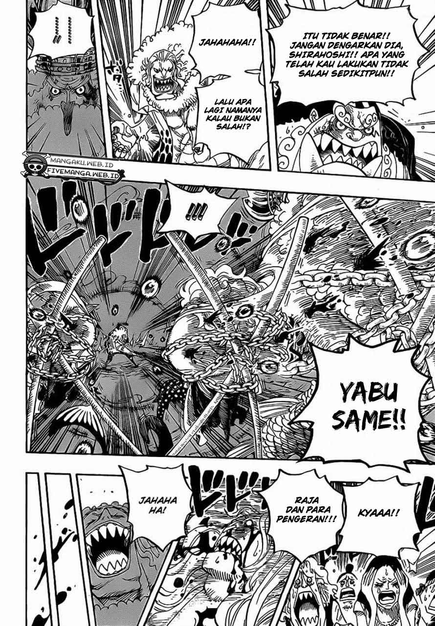 One Piece Chapter 633 – teman atau lawan Image 5