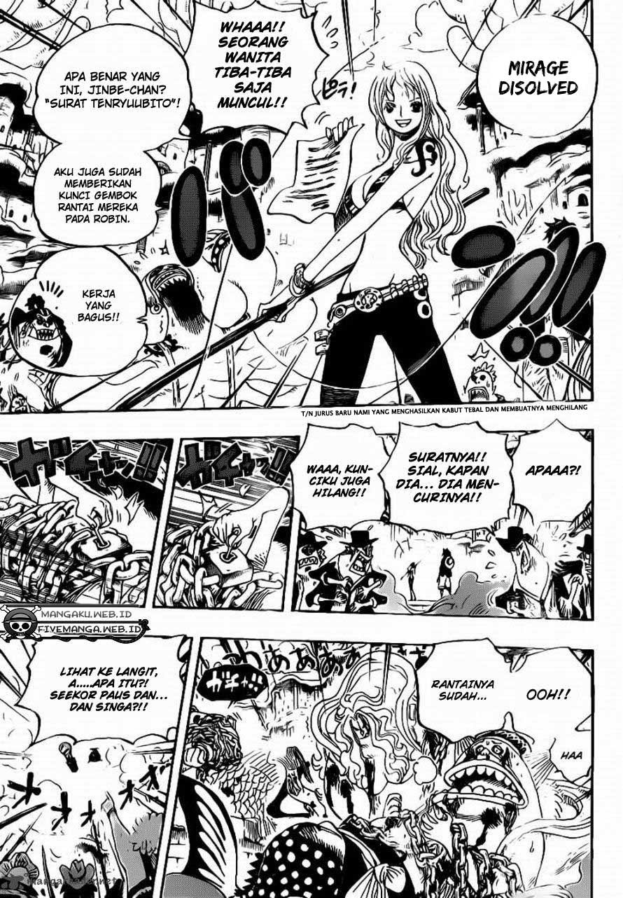One Piece Chapter 633 – teman atau lawan Image 13