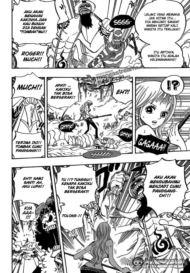 One Piece Chapter 640 – kebangkitan pulau manusia ikan Image 4