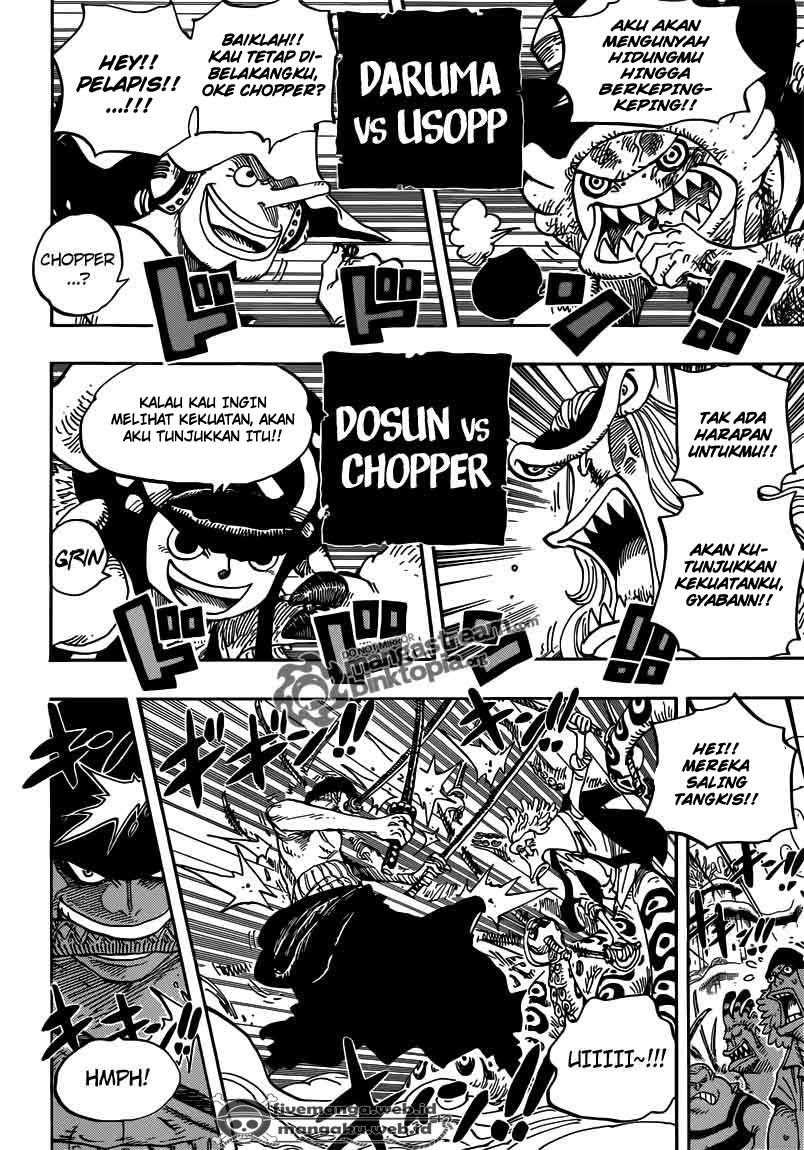 One Piece Chapter 640 – kebangkitan pulau manusia ikan Image 11