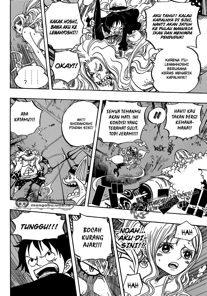 One Piece Chapter 640 – kebangkitan pulau manusia ikan Image 15