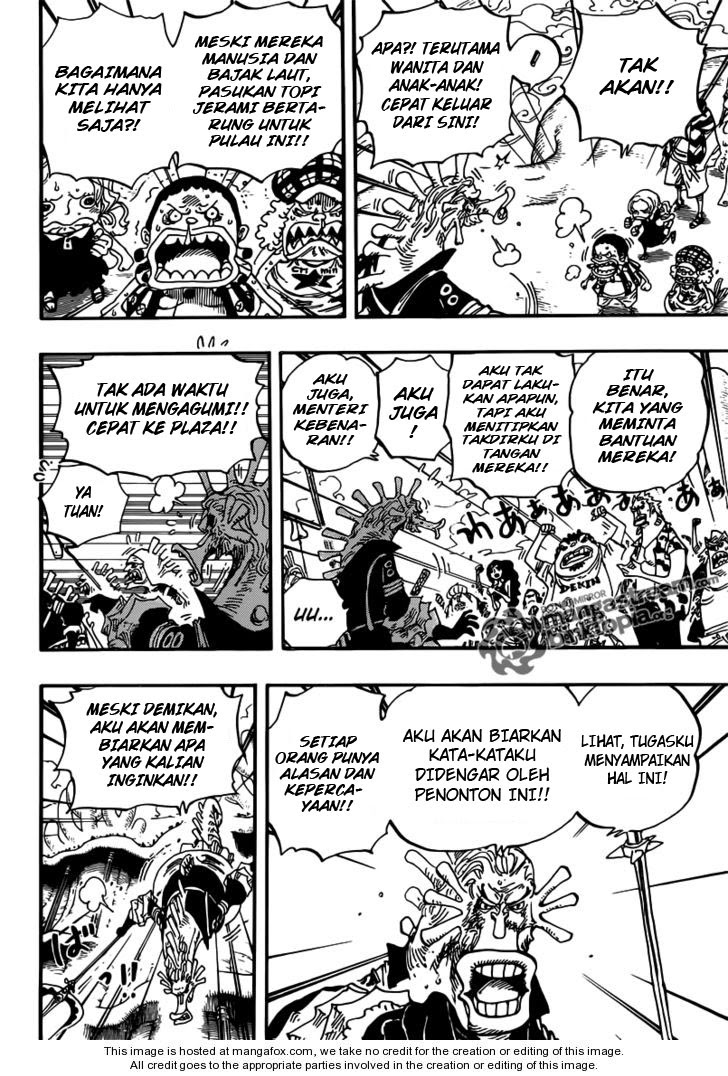 One Piece Chapter 642 – menghancurkan harga diri Image 9