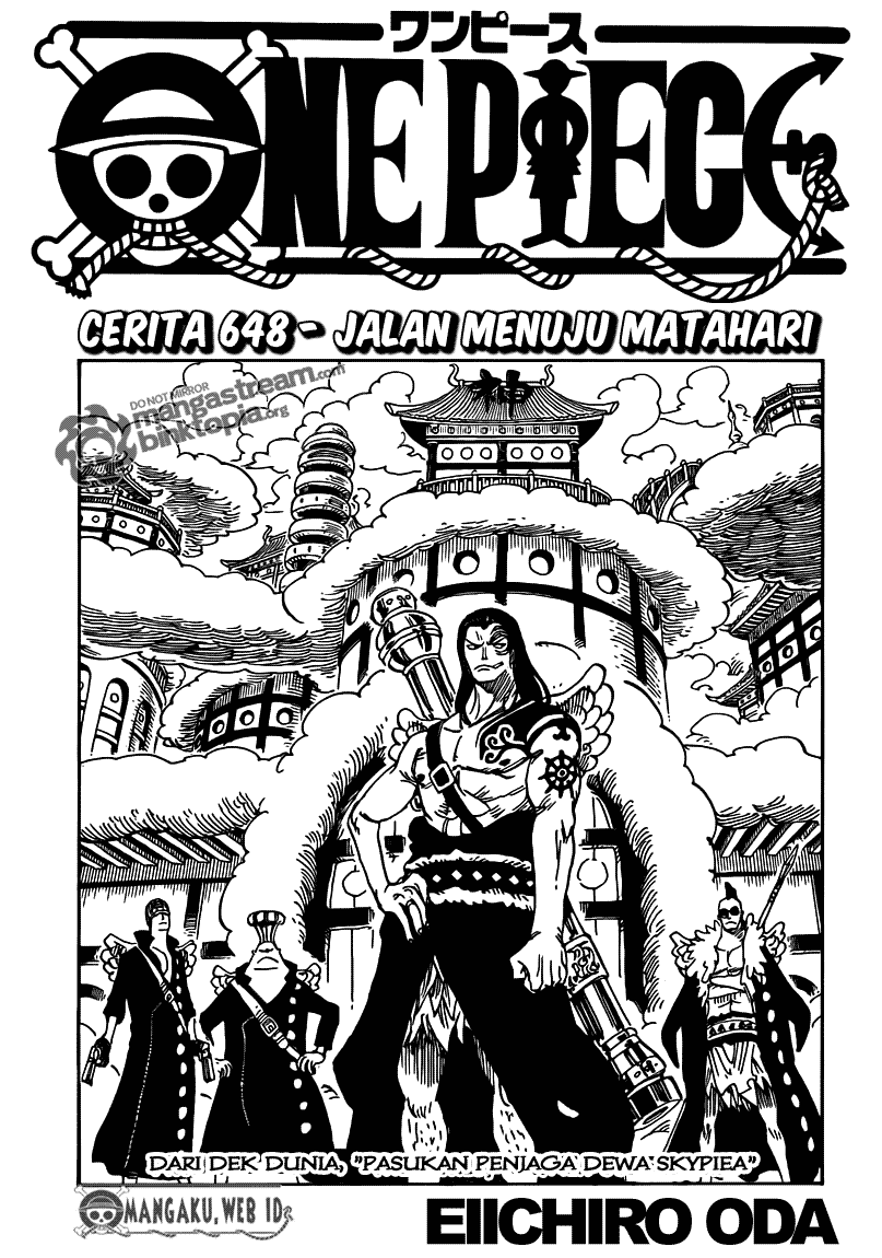 One Piece Chapter 648 – jalan menuju matahari Image 1