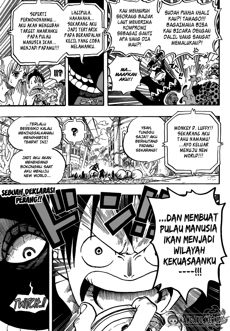 One Piece Chapter 651 – suara dari new world Image 17