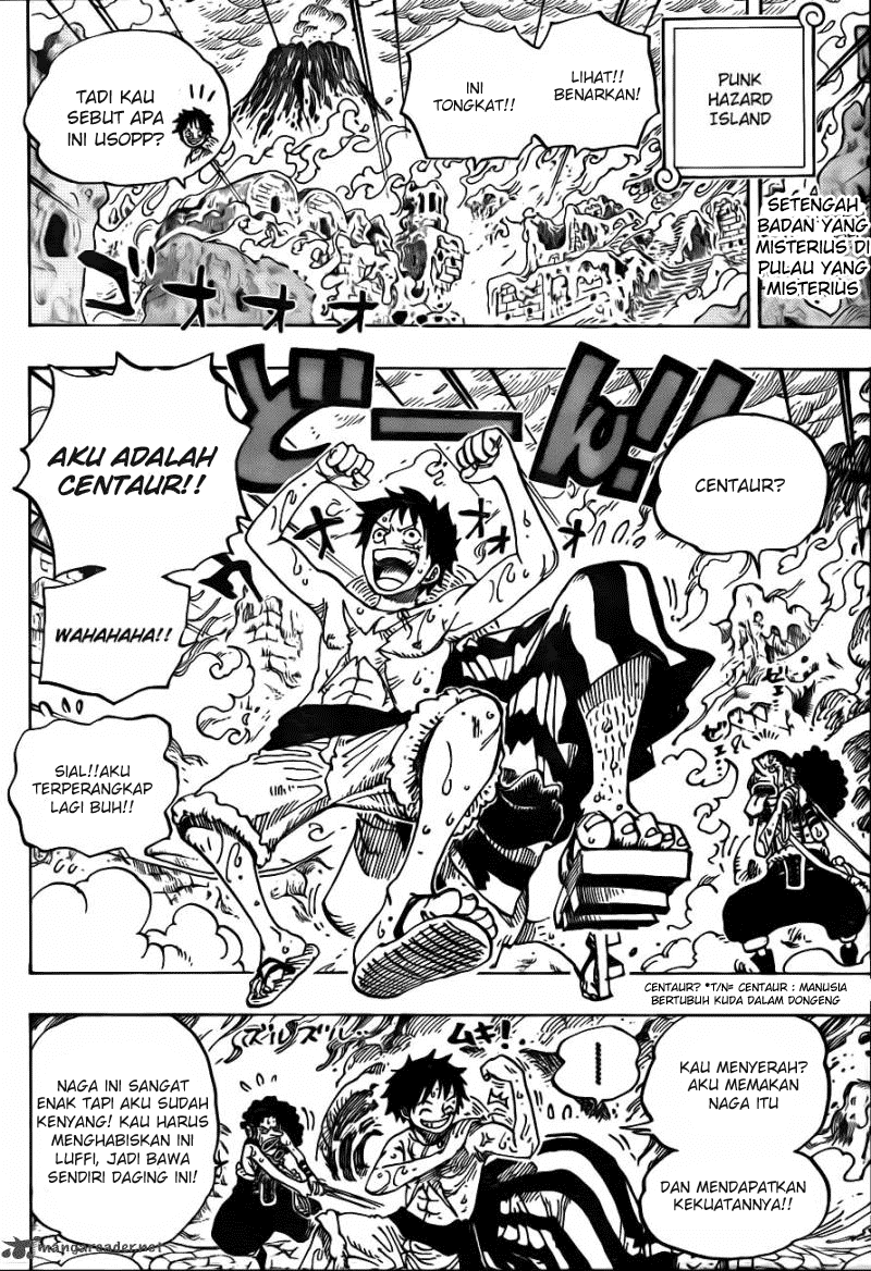 One Piece Chapter 657 – sebuah kepala yang terpenggal Image 2