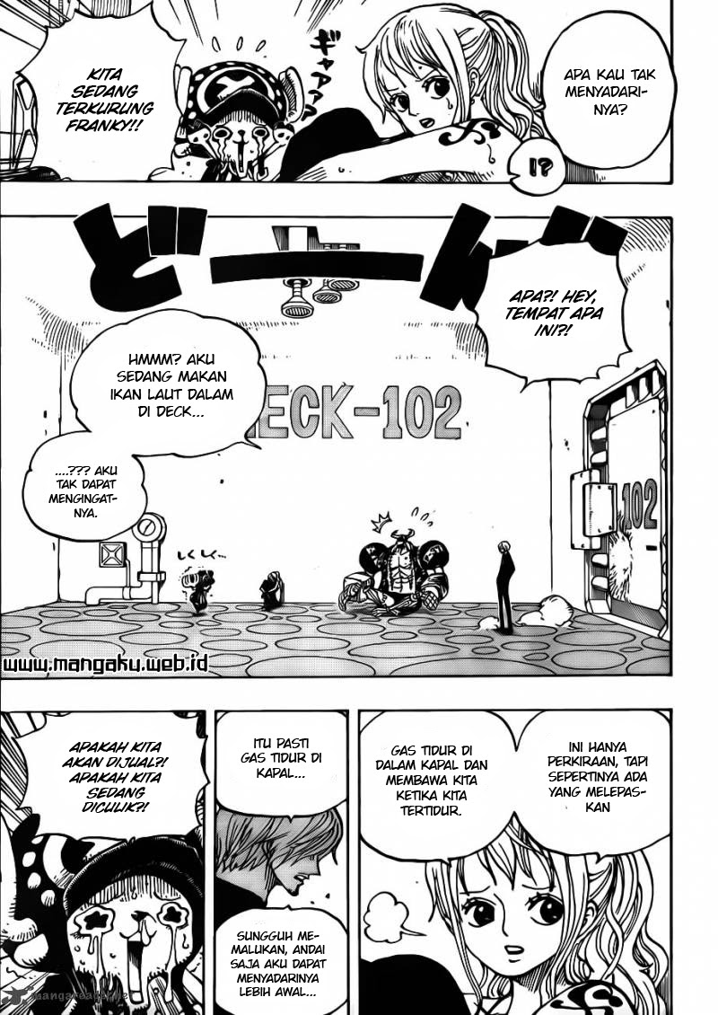 One Piece Chapter 657 – sebuah kepala yang terpenggal Image 7