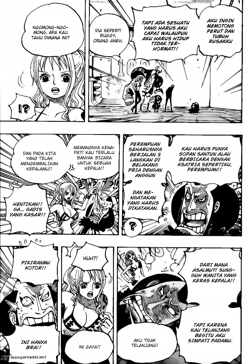 One Piece Chapter 657 – sebuah kepala yang terpenggal Image 11