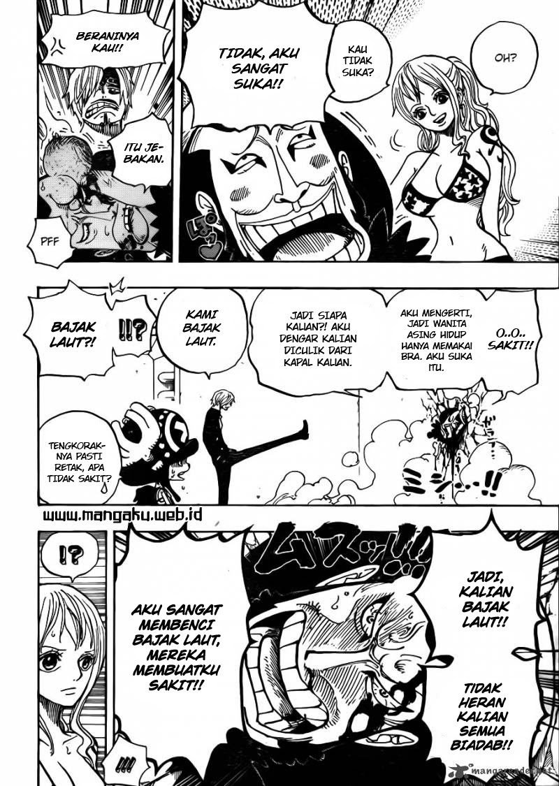 One Piece Chapter 657 – sebuah kepala yang terpenggal Image 12