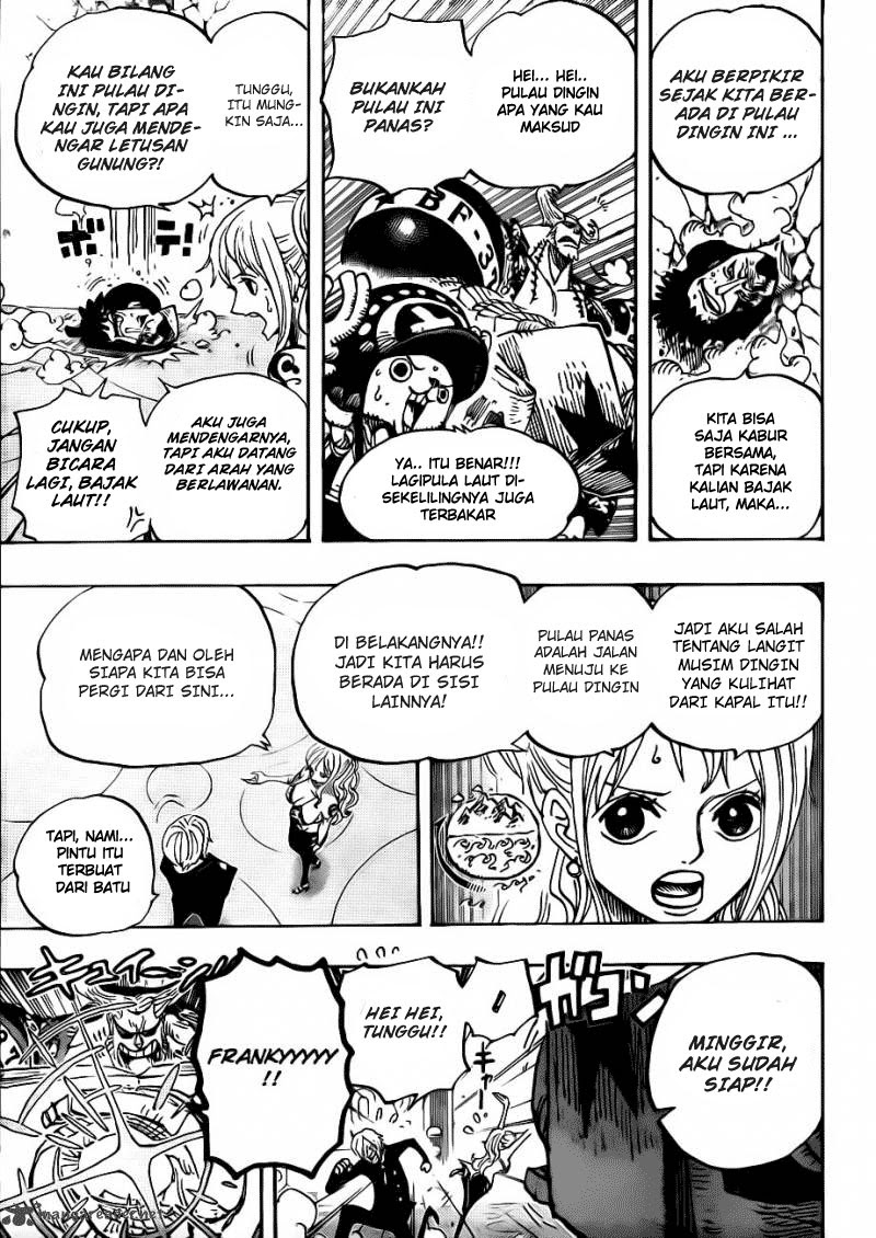 One Piece Chapter 657 – sebuah kepala yang terpenggal Image 13