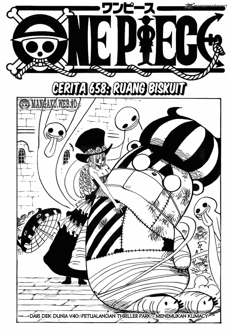 One Piece Chapter 658 – ruangan biskuit Image 1