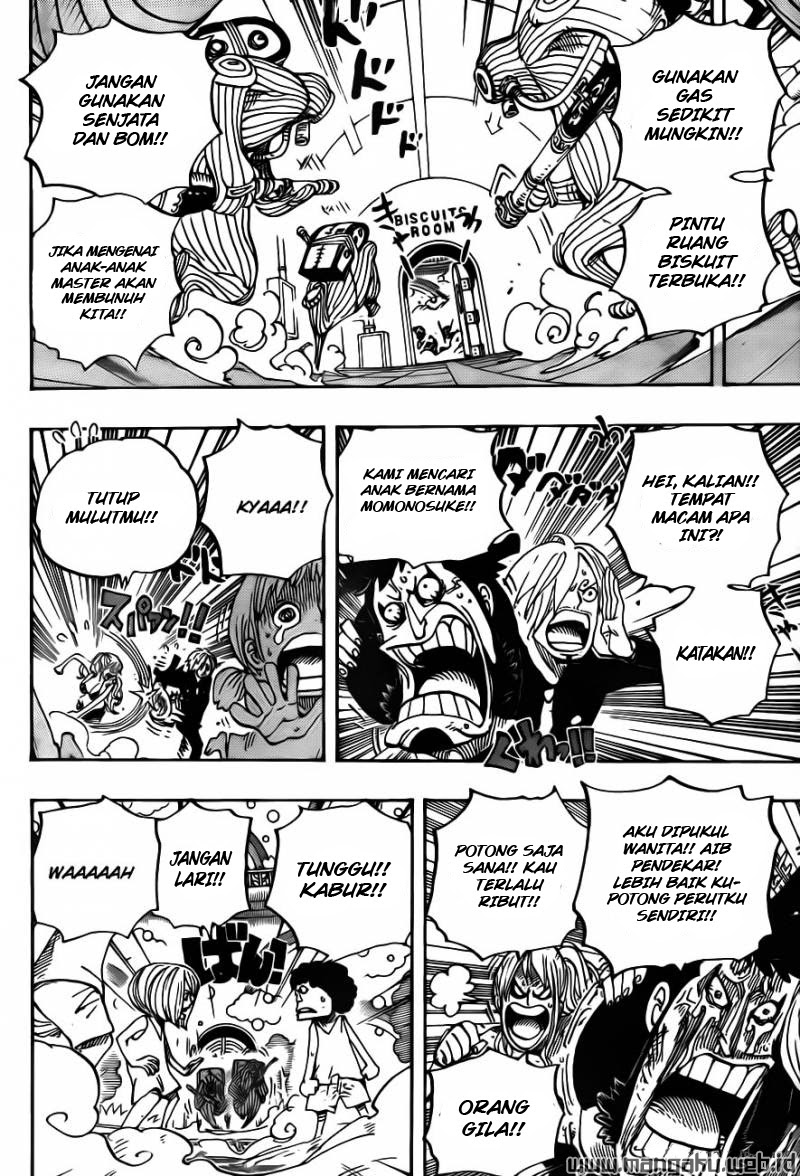 One Piece Chapter 658 – ruangan biskuit Image 4