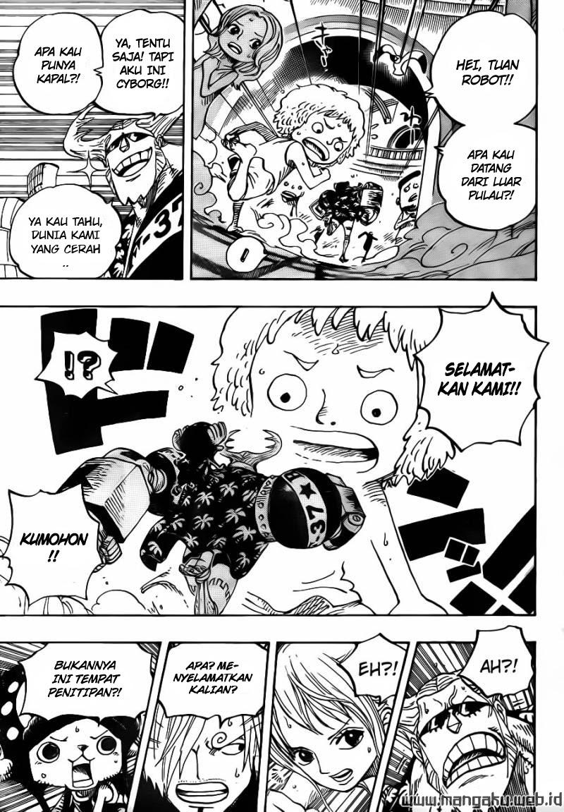 One Piece Chapter 658 – ruangan biskuit Image 5