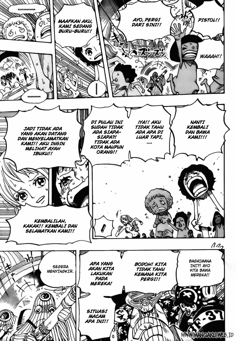 One Piece Chapter 658 – ruangan biskuit Image 7