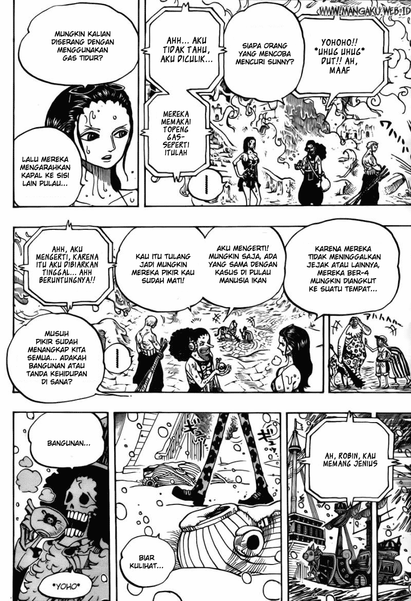 One Piece Chapter 658 – ruangan biskuit Image 14