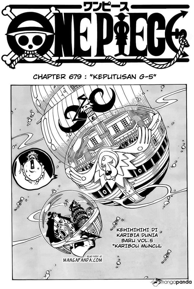 One Piece Chapter 679 Image 1