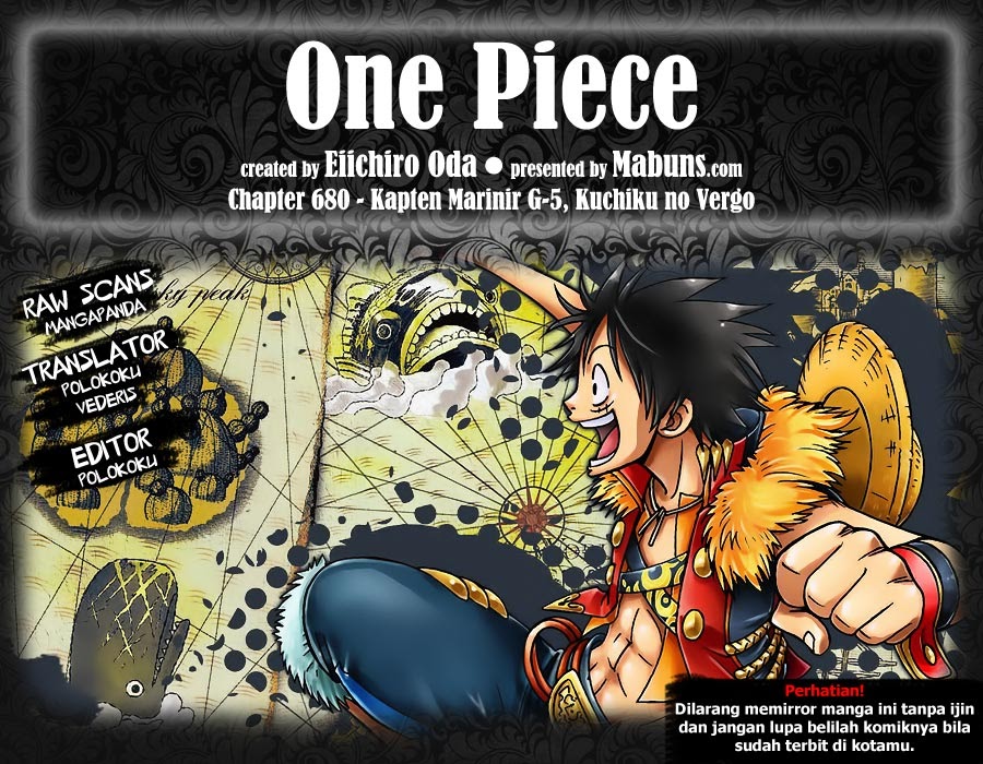 One Piece Chapter 680 Image 0