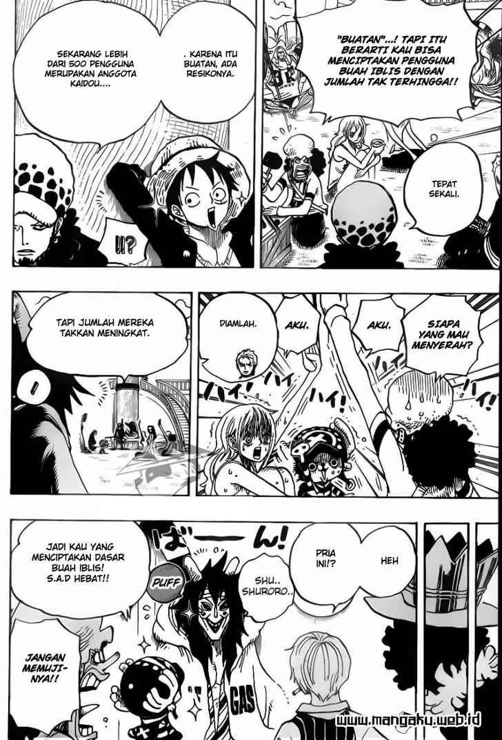One Piece Chapter 698 Image 16