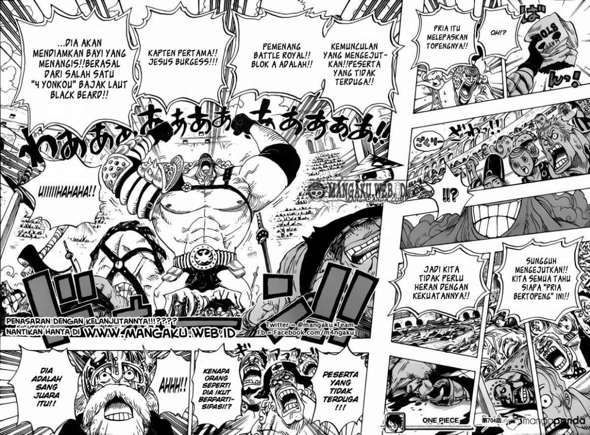 One Piece Chapter 704 Image 19