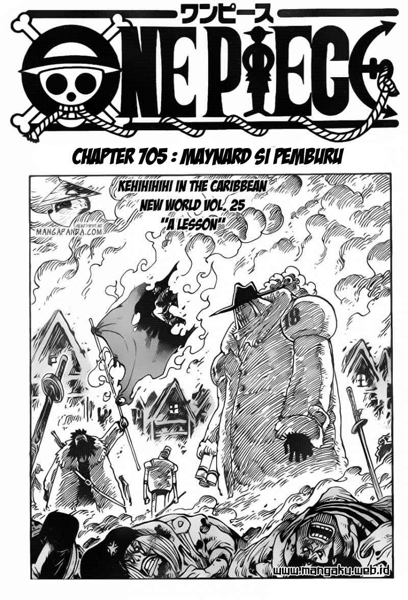 One Piece Chapter 705 Image 2