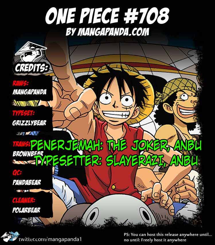 One Piece Chapter 708 Image 0