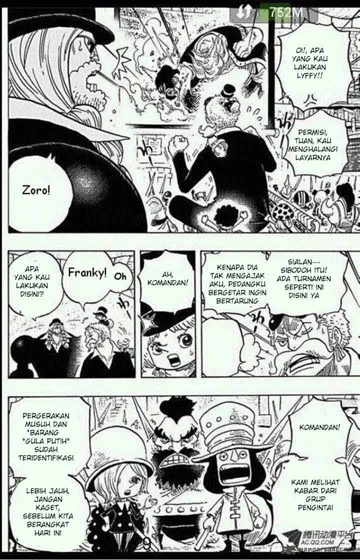 One Piece Chapter 718 Image 8