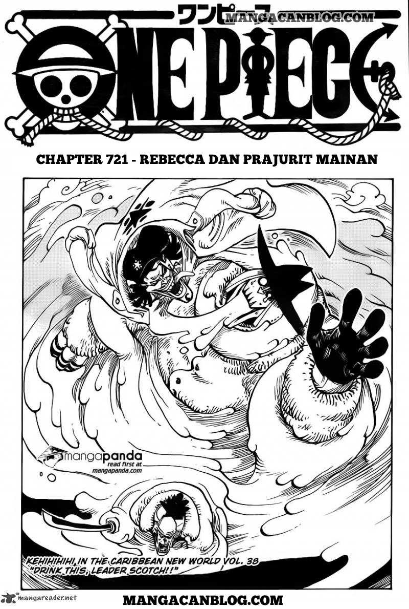 One Piece Chapter 721 Image 1