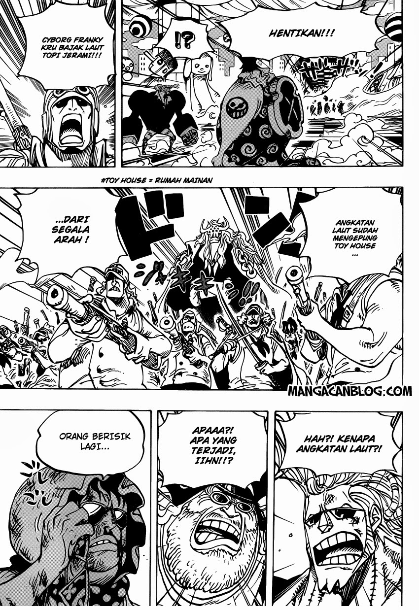 One Piece Chapter 735 Image 14