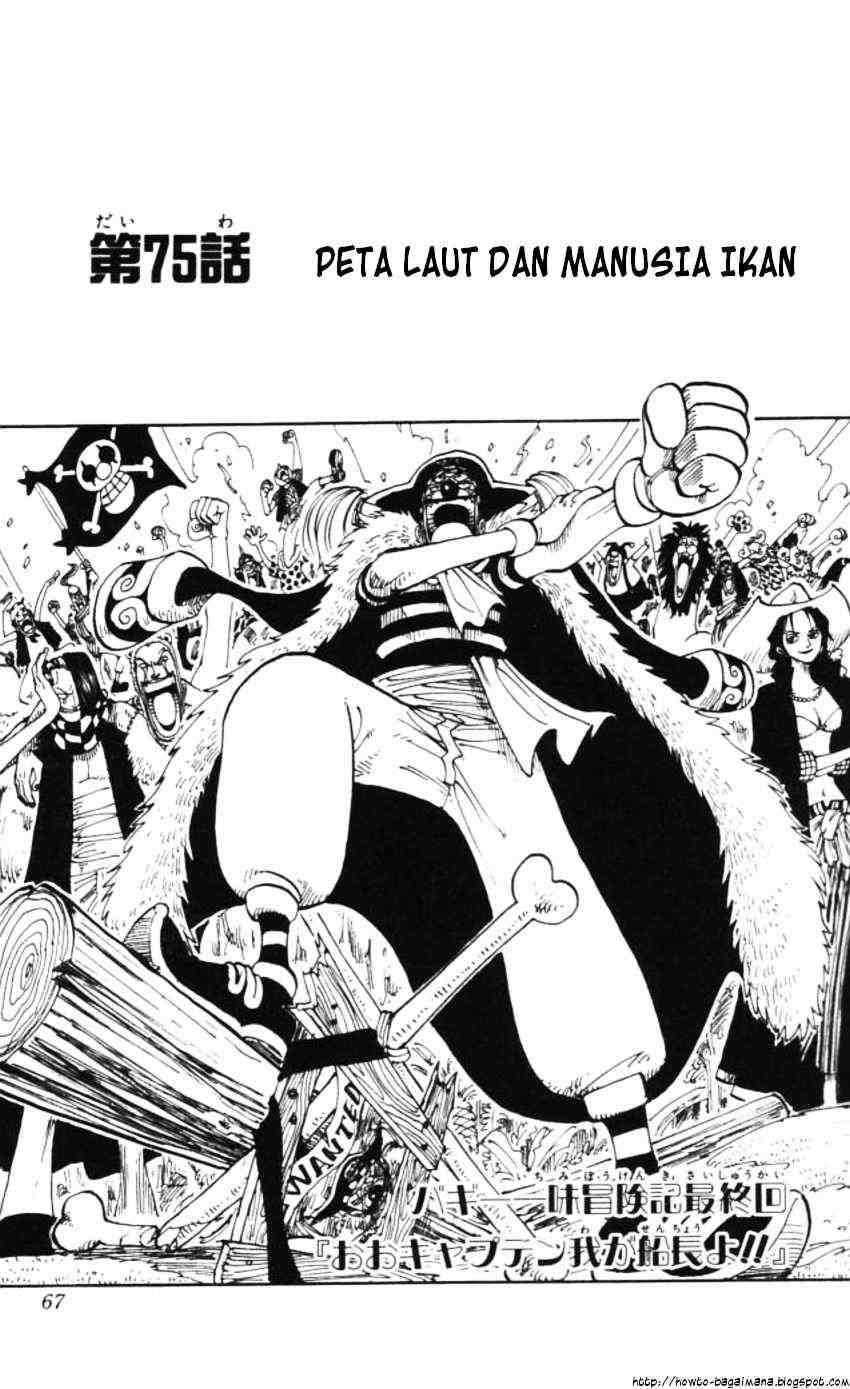 One Piece Chapter 75 Image 0