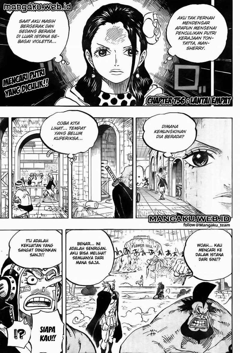 One Piece Chapter 756 Image 3