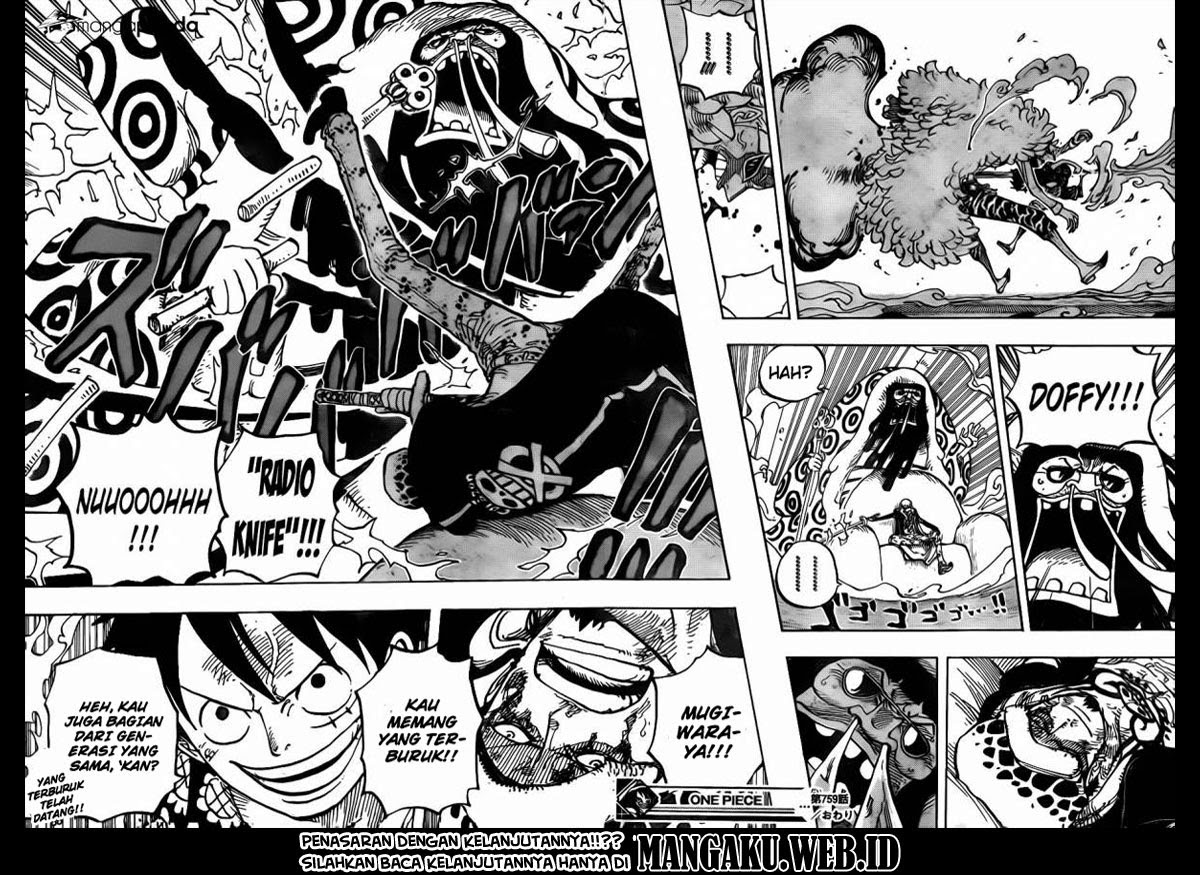 One Piece Chapter 759 Image 15