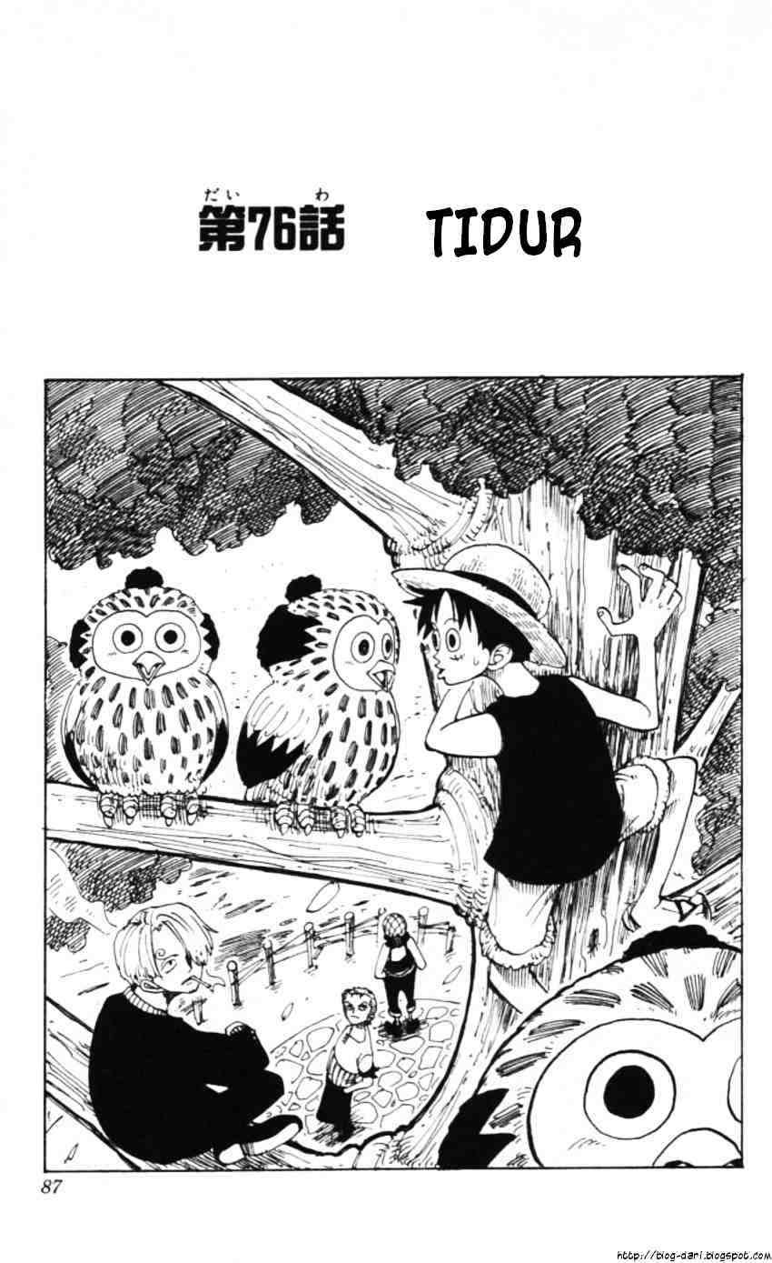 One Piece Chapter 76 Image 0