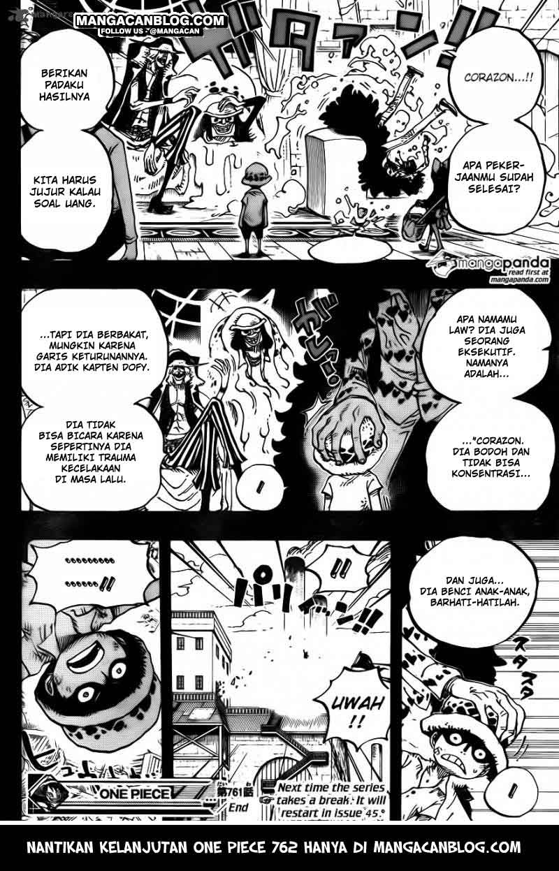 One Piece Chapter 761 Image 17