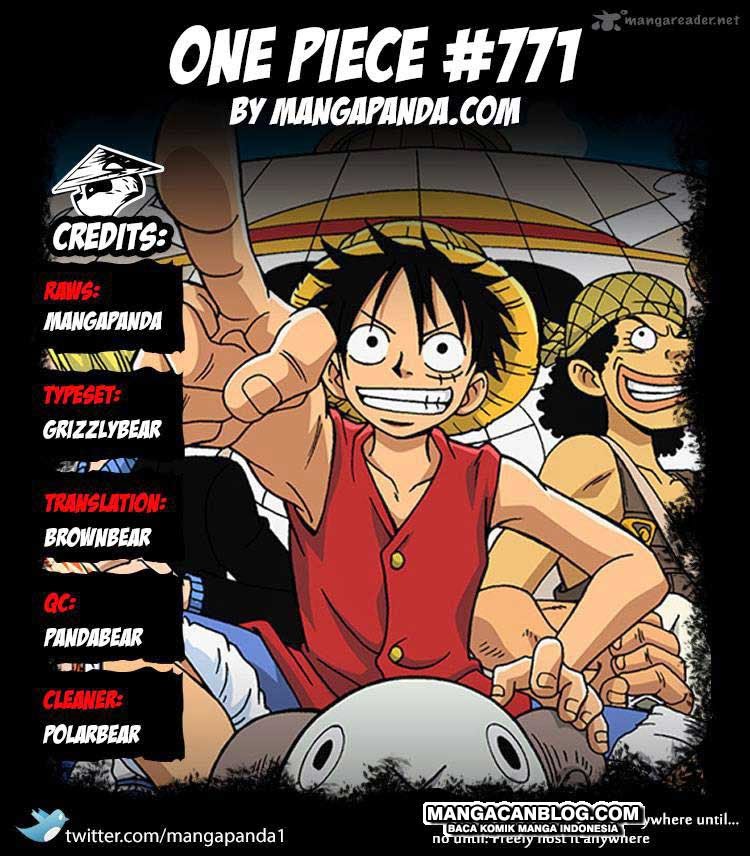 One Piece Chapter 771 Image 0