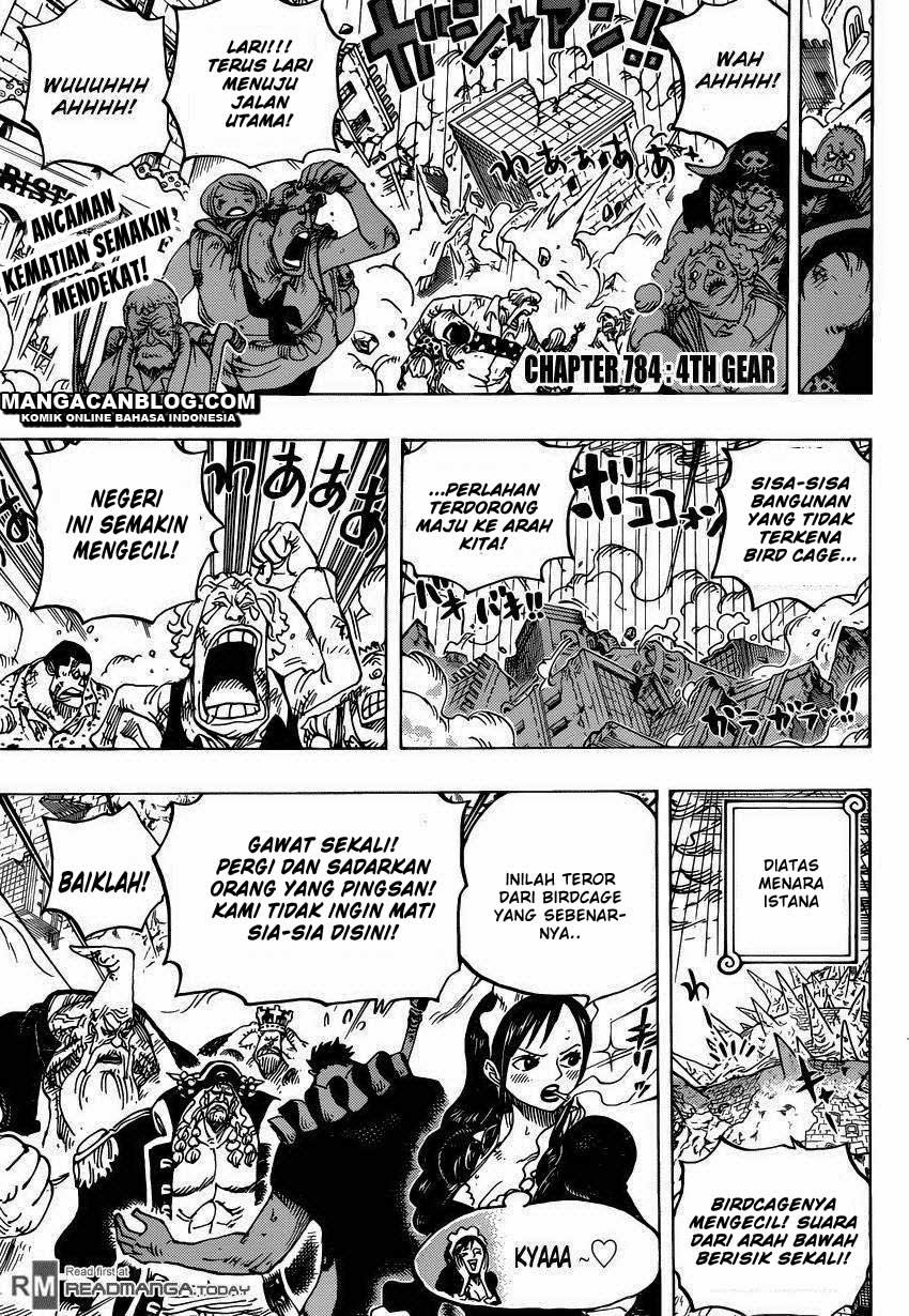 One Piece Chapter 784 Image 1