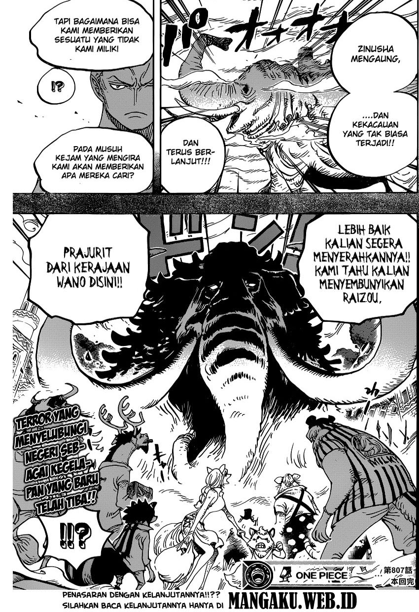 One Piece Chapter 807 Image 16