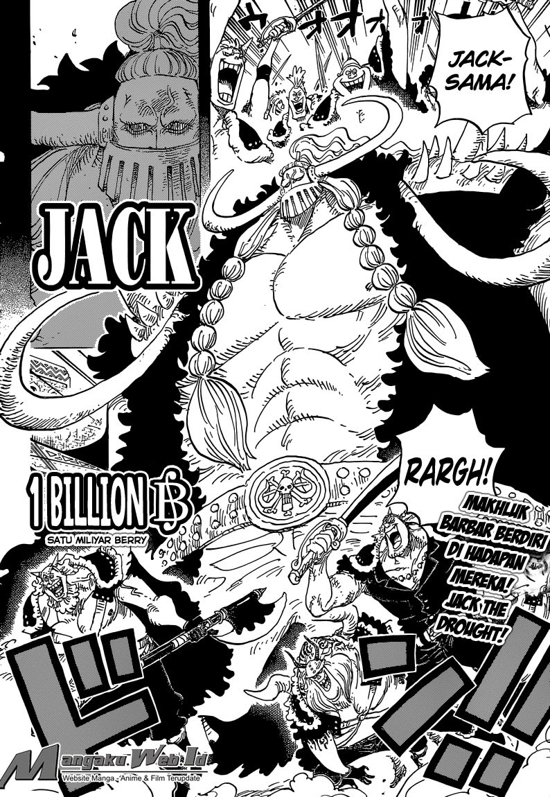 One Piece Chapter 810 – bajak laut curly hat tiba Image 5