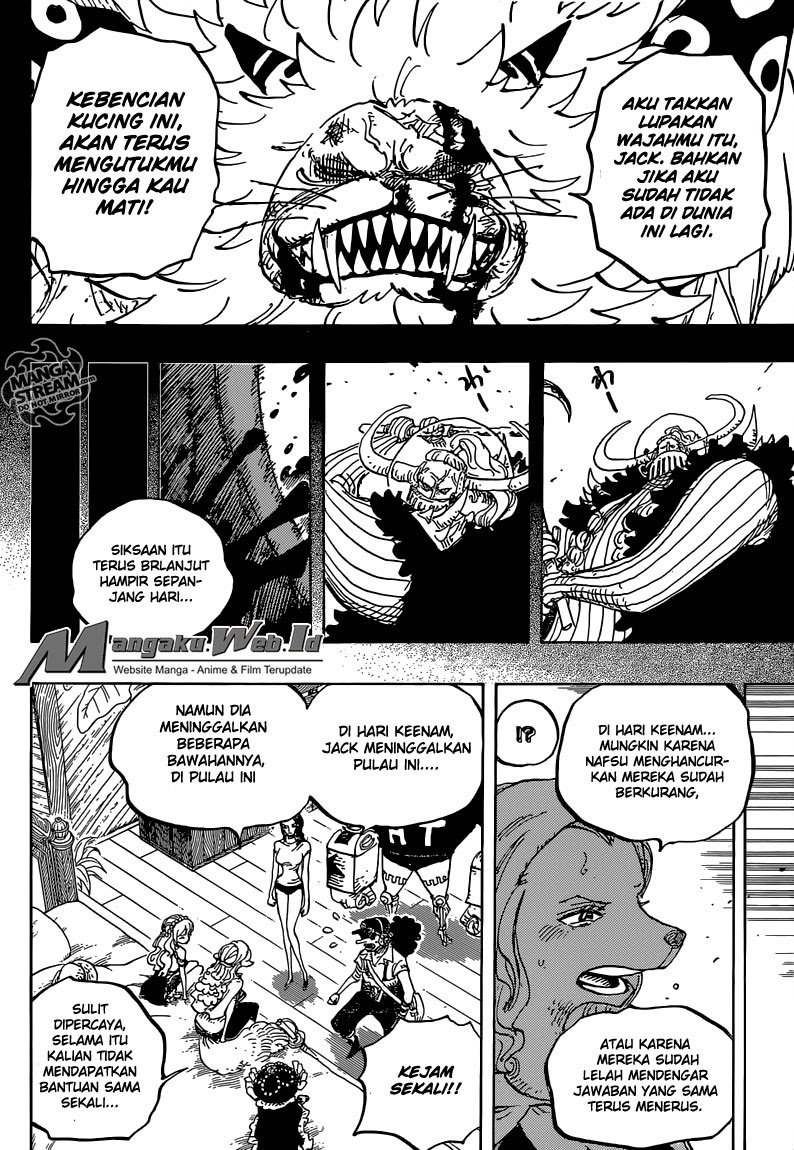 One Piece Chapter 810 – bajak laut curly hat tiba Image 13