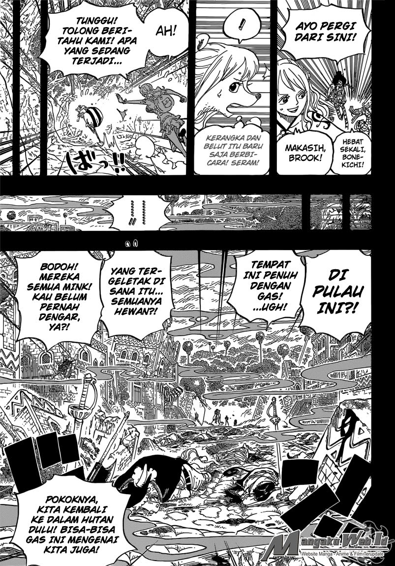 One Piece Chapter 810 – bajak laut curly hat tiba Image 18