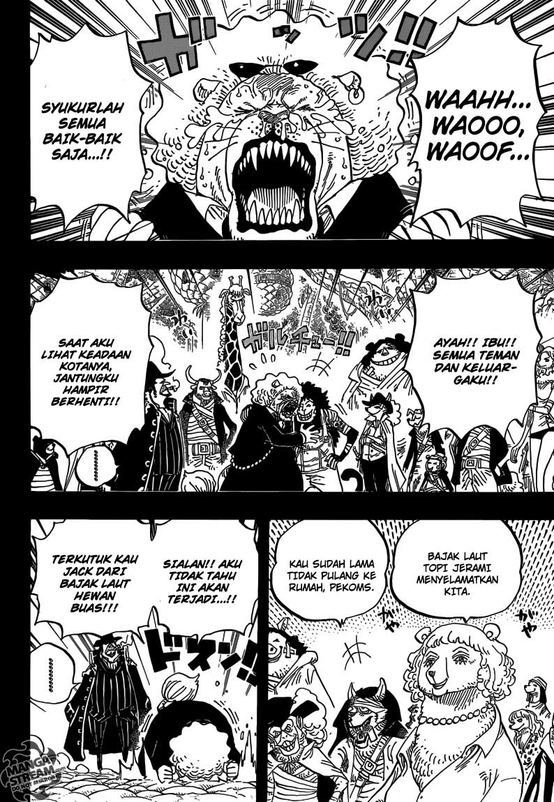One Piece Chapter 812 capone “gang” bege Image 6