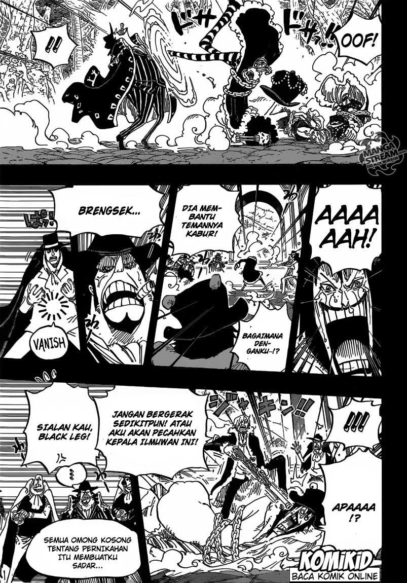 One Piece Chapter 813 undangan pesta minum teh Image 13