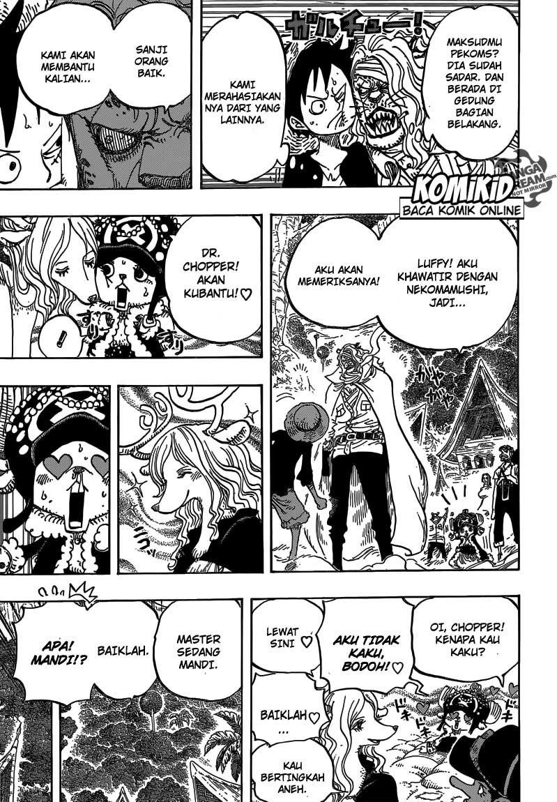 One Piece Chapter 814 ayo pergi mengunjungi master nekomamushi Image 13