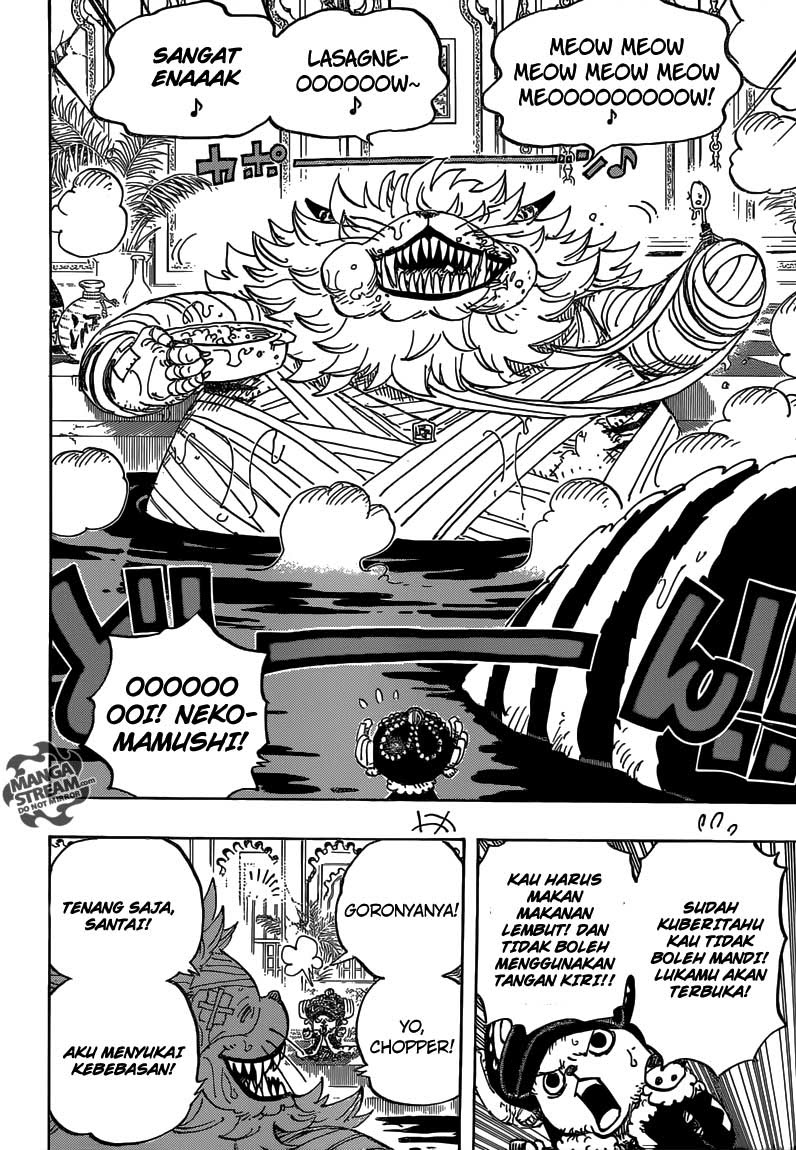 One Piece Chapter 814 ayo pergi mengunjungi master nekomamushi Image 14