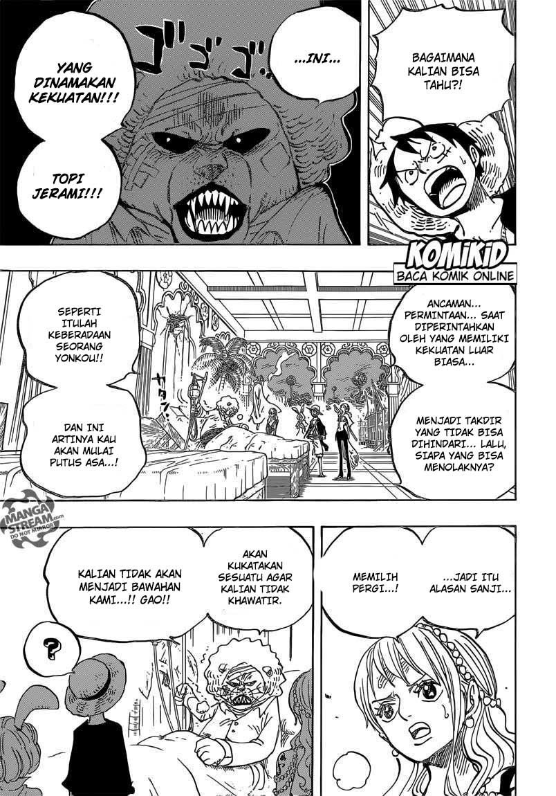 One Piece Chapter 815 bawa aku bersamamu!! Image 5